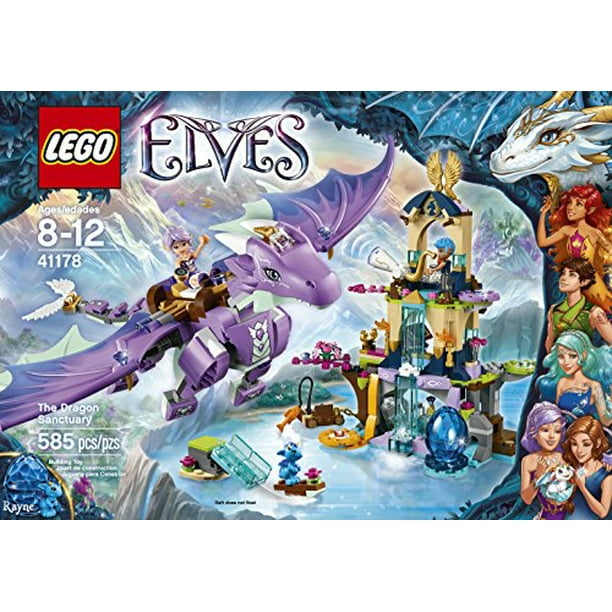 New Elves Legoinglys 41178 The DRAGON Sanctuary Building Bricks Blocks DIY Toys 